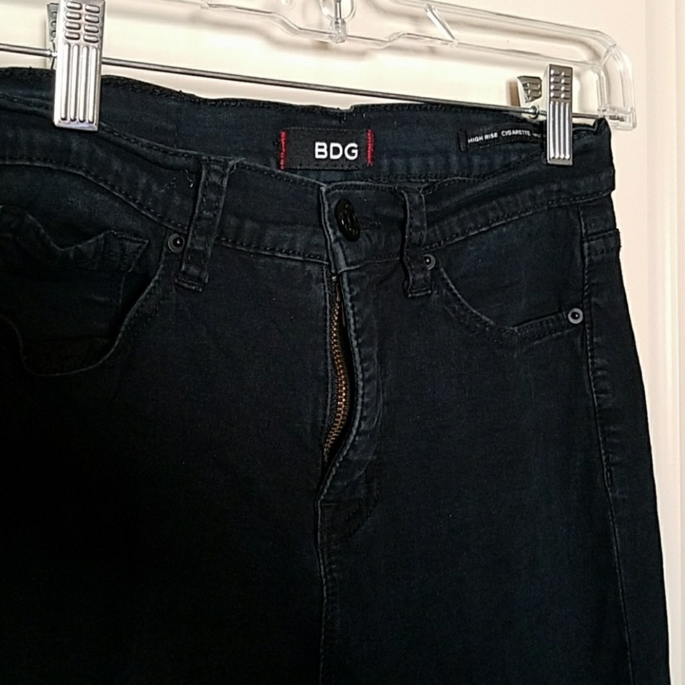 Bdg high-rise cigarette ankle black jeans - Picture 2 of 5
